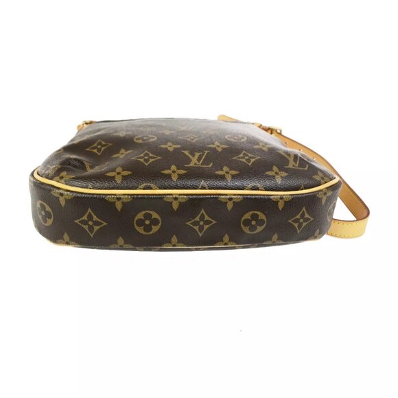LOUIS VUITTON Odeon PM Shoulder Bag Monogram Leather Brown Spain M56390 76SJ503 - Picture 5 of 14